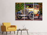 Leinwandbild 3-teilig Gepflegter Oldtimer