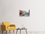 Leinwandbild 3-teilig Oldtimer Kuba