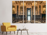 Leinwandbild 3-teilig Barocker Saal