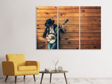 Leinwandbild 3-teilig Cooler Musiker