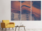 Leinwandbild 3-teilig Alte Violine