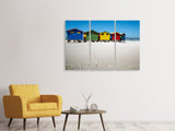 Leinwandbild 3-teilig Muizenberg Kapstadt