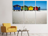 Leinwandbild 3-teilig Muizenberg Kapstadt