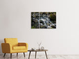 Leinwandbild 3-teilig Inspiration Wasserfall