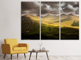 Leinwandbild 3-teilig Mystische Bergwelt