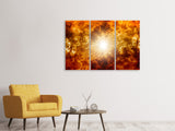 Leinwandbild 3-teilig Inspiration Himmel