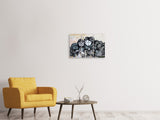 Leinwandbild 3-teilig Das Pärchen an der Wand