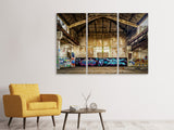 Leinwandbild 3-teilig Loft Graffiti