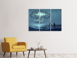 Leinwandbild 3-teilig Fantasie Wasserwelt