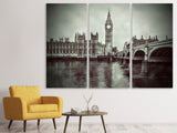 Leinwandbild 3-teilig London sw