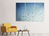 Leinwandbild 3-teilig Ein Wand aus Regen