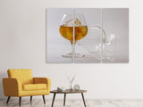 Leinwandbild 3-teilig Mein Brandy