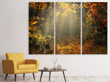 Leinwandbild 3-teilig Wir lieben Herbst