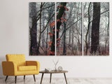 Leinwandbild 3-teilig Herbst Winter