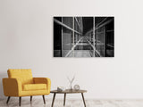 Leinwandbild 3-teilig Moderne Architektur