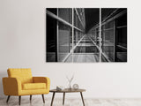 Leinwandbild 3-teilig Moderne Architektur