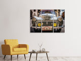 Leinwandbild 3-teilig Bereit zur Oldtimer Rally