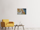 Leinwandbild 3-teilig Close up Globus