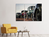Leinwandbild 3-teilig Oldtimer Rally