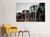 Leinwandbild 3-teilig Oldtimer Rally