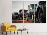 Leinwandbild 3-teilig Oldtimer Rally