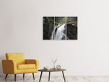 Leinwandbild 3-teilig Der Gollinger Wasserfall