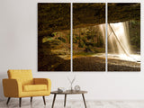 Leinwandbild 3-teilig Natur Dusche