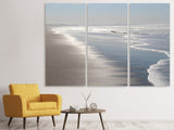 Leinwandbild 3-teilig Naturerlebnis Strand