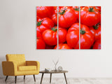 Leinwandbild 3-teilig Frische Tomaten