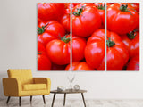 Leinwandbild 3-teilig Frische Tomaten