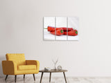 Leinwandbild 3-teilig Chilis