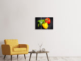 Leinwandbild 3-teilig Bunte Paprikas