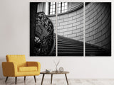 Leinwandbild 3-teilig Noble Treppe