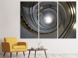 Leinwandbild 3-teilig Hohe Wendeltreppe