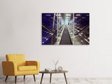 Leinwandbild 3-teilig Moderne Rolltreppen