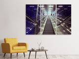 Leinwandbild 3-teilig Moderne Rolltreppen