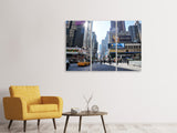 Leinwandbild 3-teilig Shopping in New York
