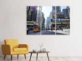 Leinwandbild 3-teilig Shopping in New York