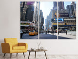 Leinwandbild 3-teilig Shopping in New York