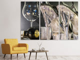 Leinwandbild 3-teilig Die High Heels