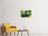 Leinwandbild 3-teilig Design Wasserfall