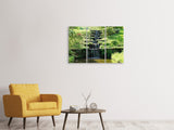 Leinwandbild 3-teilig Design Wasserfall