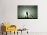 Leinwandbild 3-teilig Pont de Normandie Frankreich