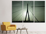 Leinwandbild 3-teilig Pont de Normandie Frankreich