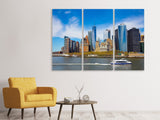 Leinwandbild 3-teilig Wolkenkratzer in NYC