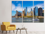 Leinwandbild 3-teilig Wolkenkratzer in NYC