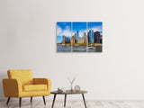 Leinwandbild 3-teilig Wolkenkratzer in NYC