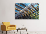 Leinwandbild 3-teilig Architektur Close up