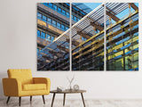 Leinwandbild 3-teilig Architektur Close up