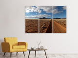 Leinwandbild 3-teilig In Namibia